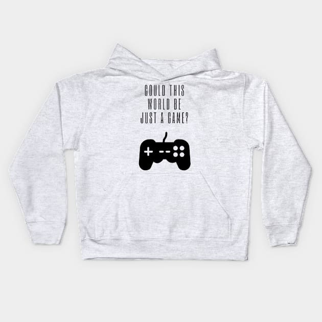 World and Game Kids Hoodie by Designuper